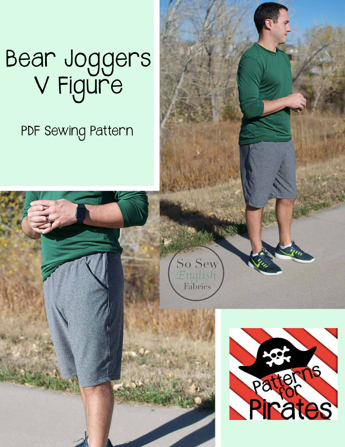 Bear Joggers - V Figure