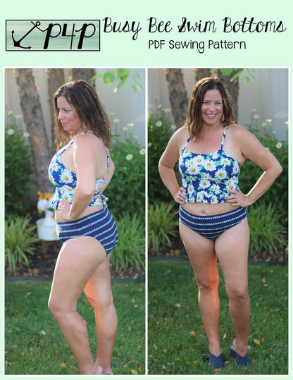 Busy Bee Swim Bottoms