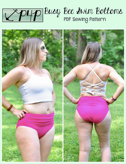 Busy Bee Swim Bottoms