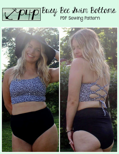 Busy Bee Swim Bottoms