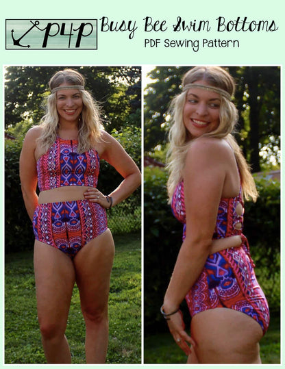 Busy Bee Swim Bottoms