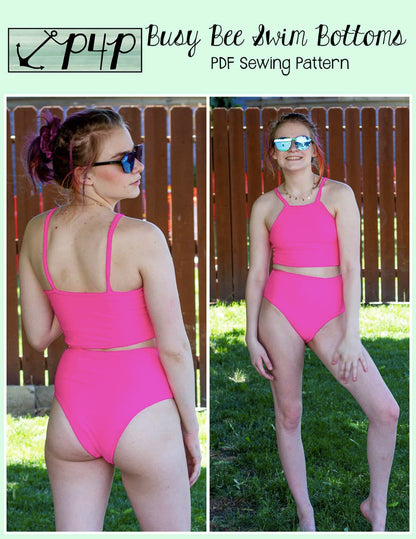 Busy Bee Swim Bottoms