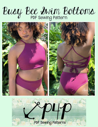 Busy Bee Swim Bottoms
