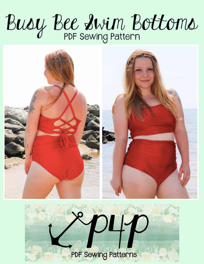 Busy Bee Swim Bottoms