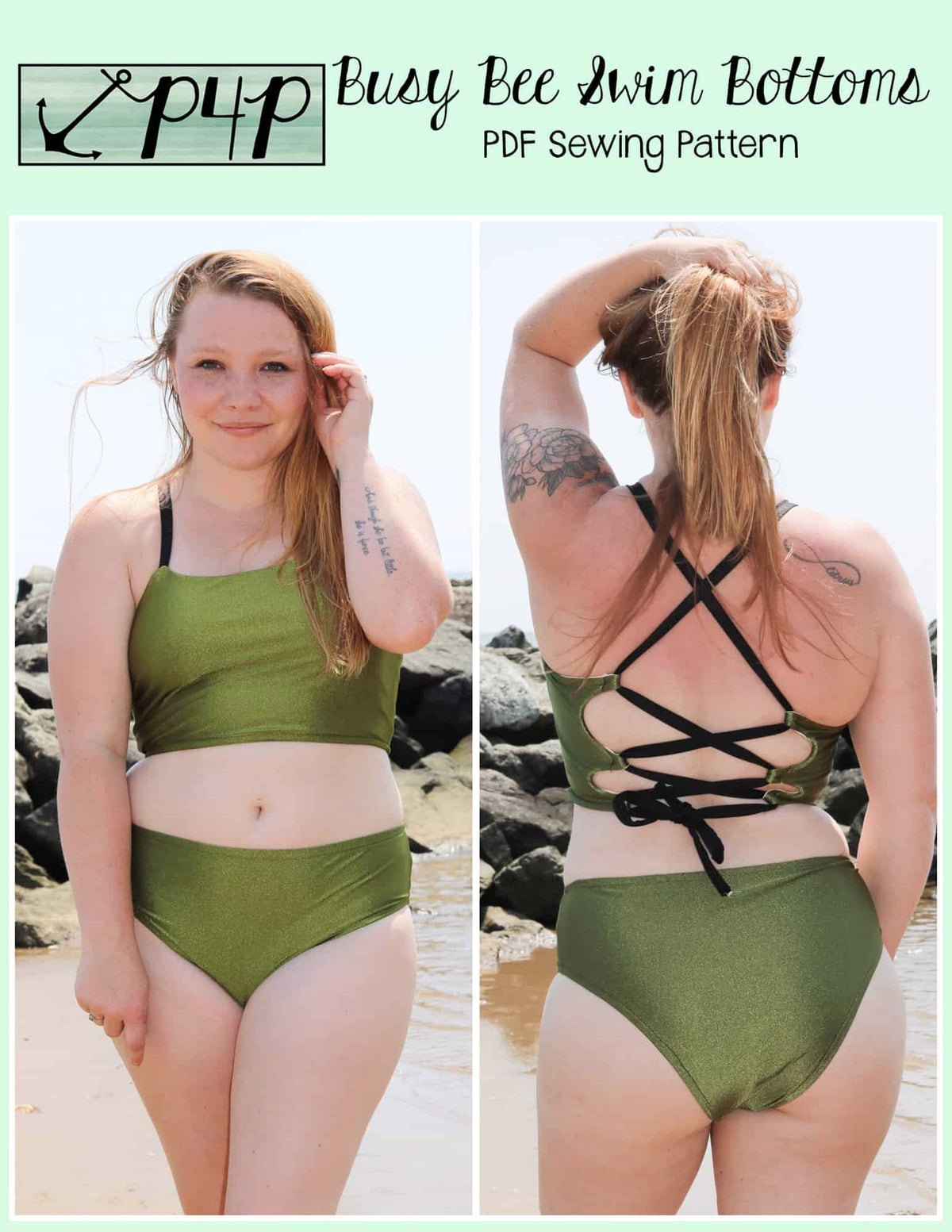 Busy Bee Swim Bottoms
