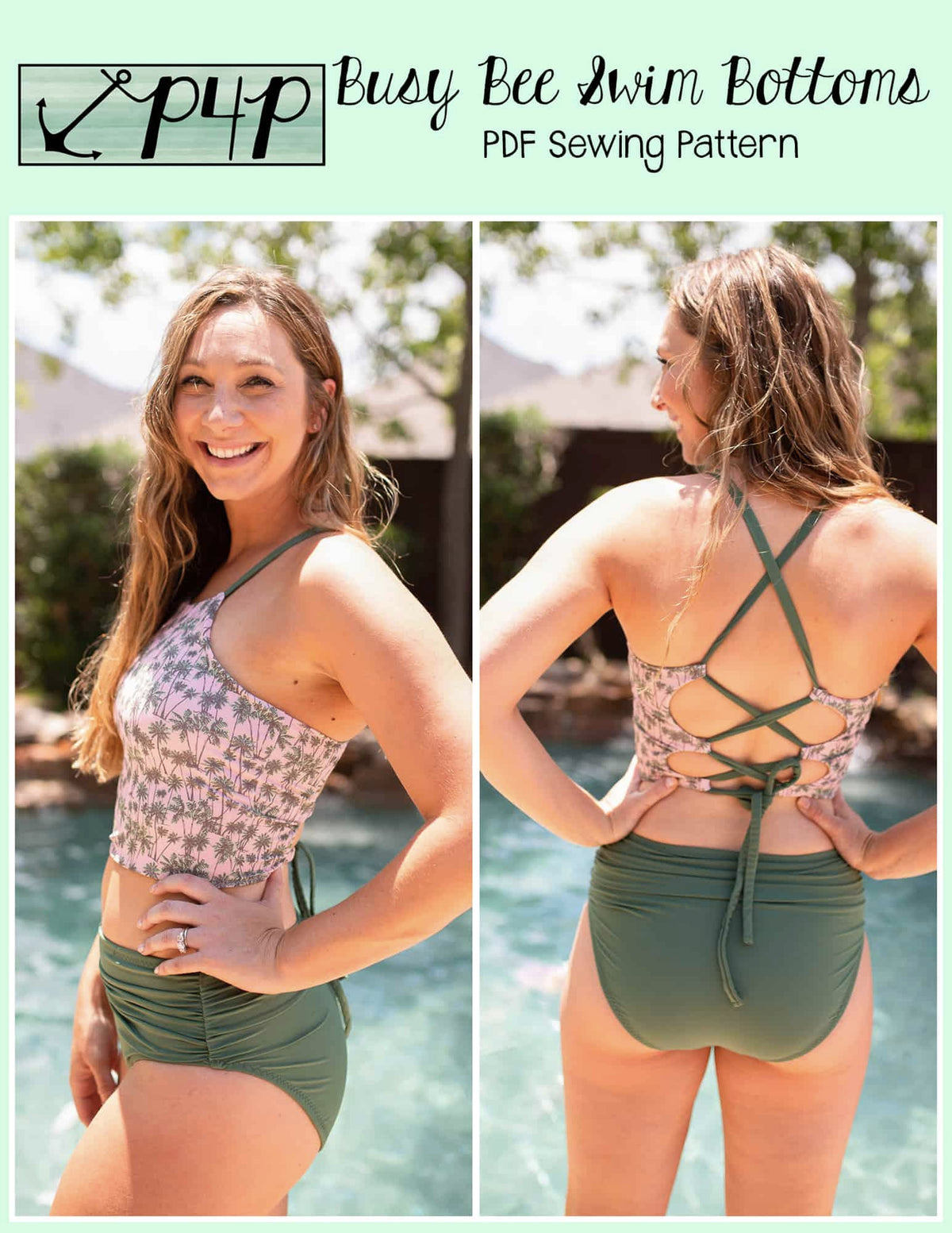Busy Bee Swim Bottoms