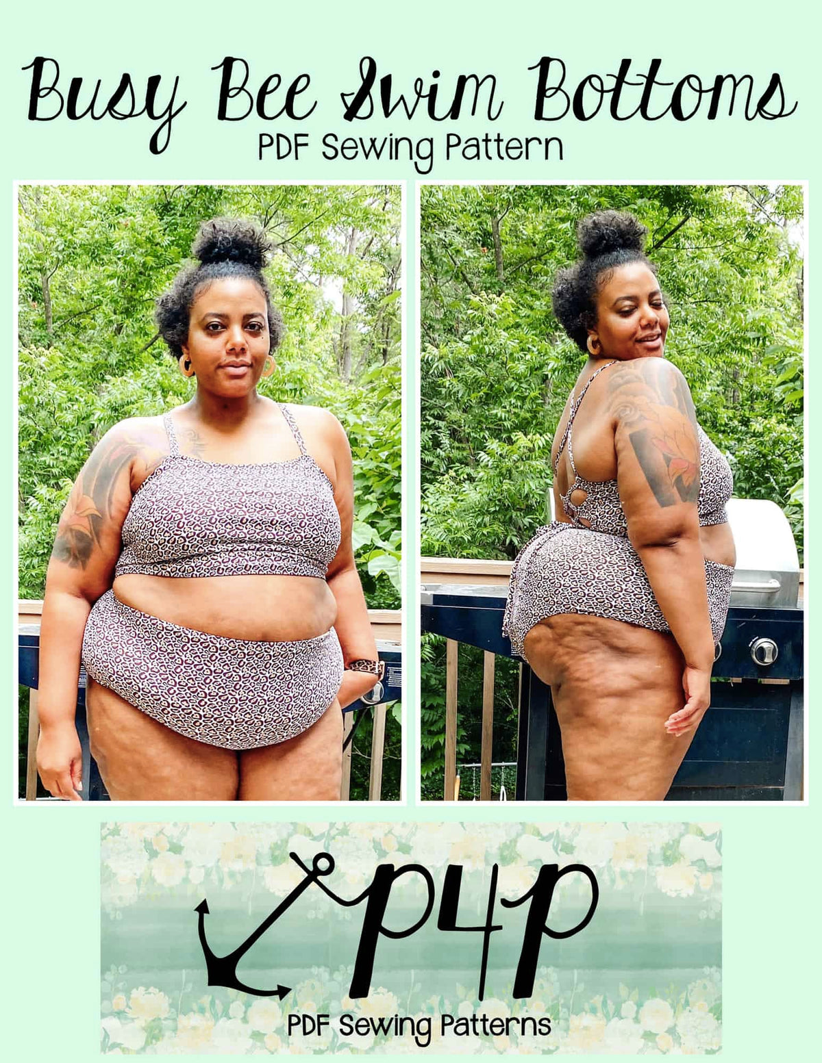 Busy Bee Swim Bottoms