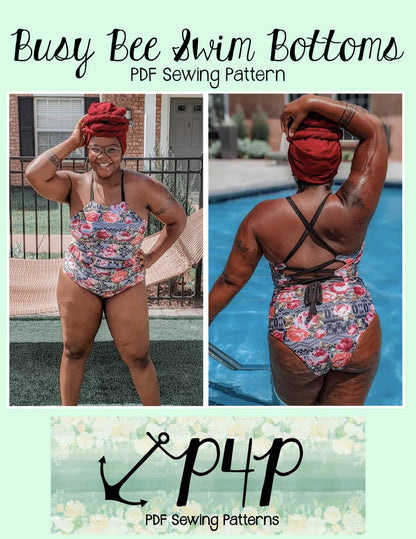 Busy Bee Swim Bottoms