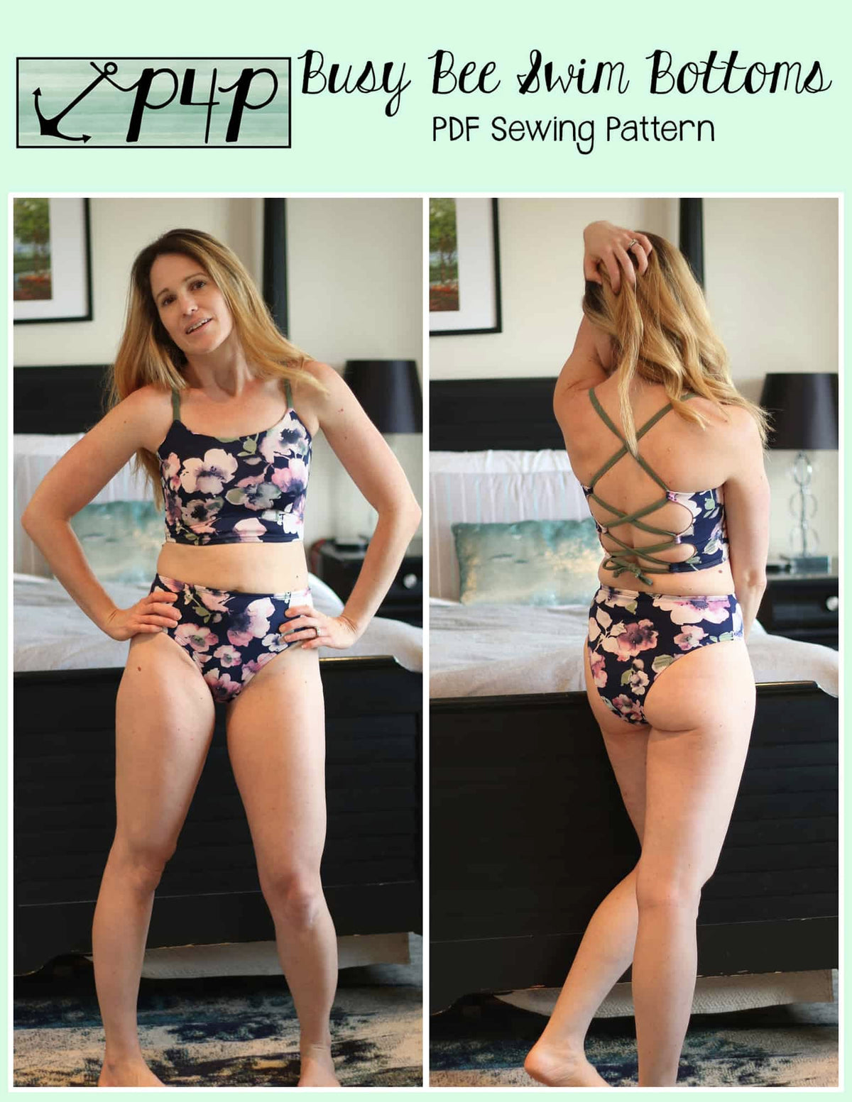 Busy Bee Swim Bottoms