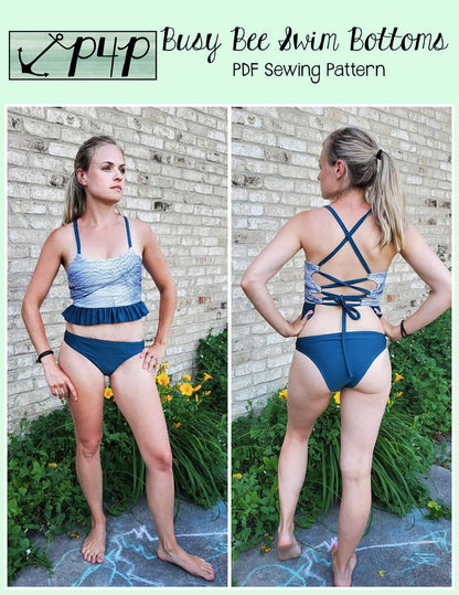 Busy Bee Swim Bottoms