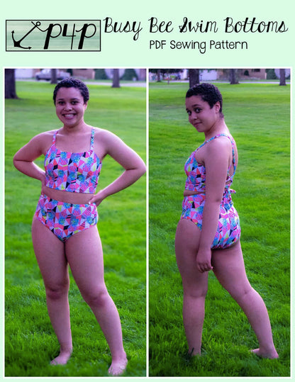 Busy Bee Swim Bottoms