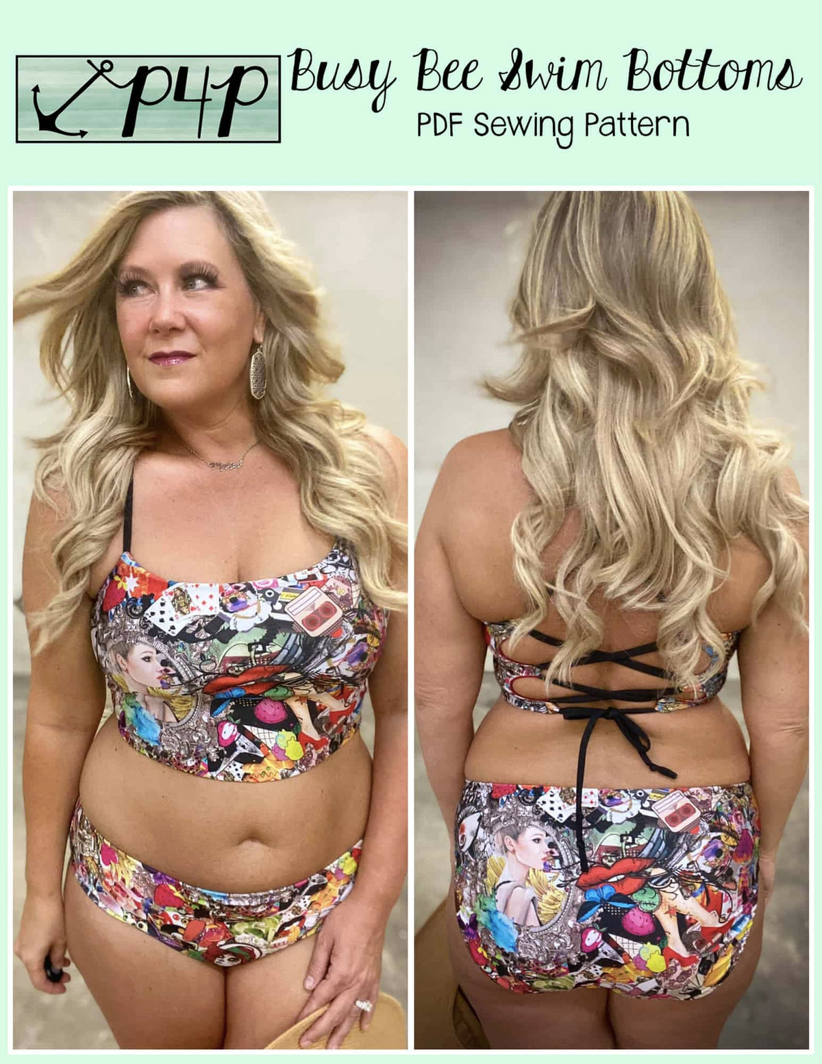 Busy Bee Swim Bottoms