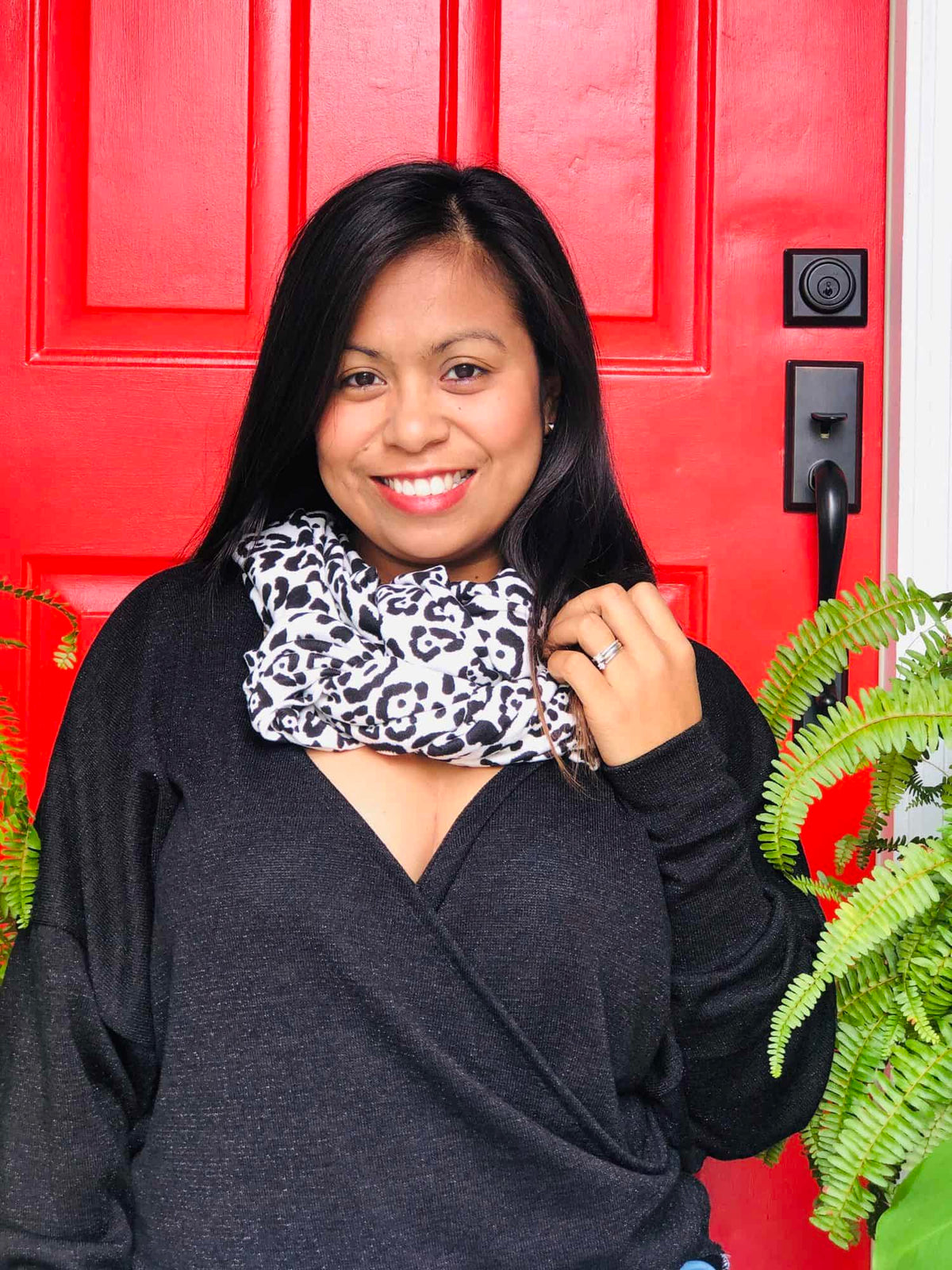 Free Braided Infinity Scarf