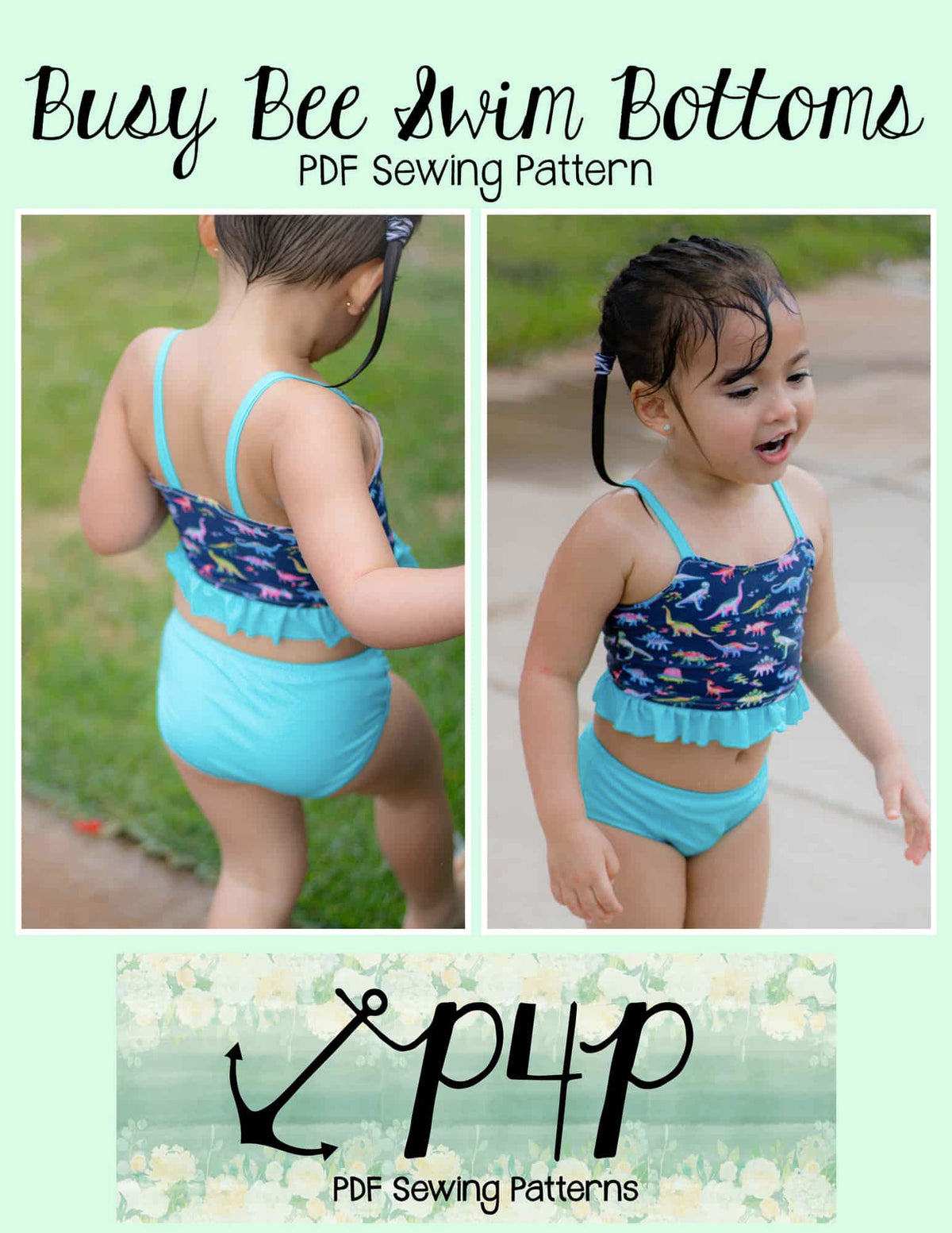 Busy Bee Swim Bottoms- Youth