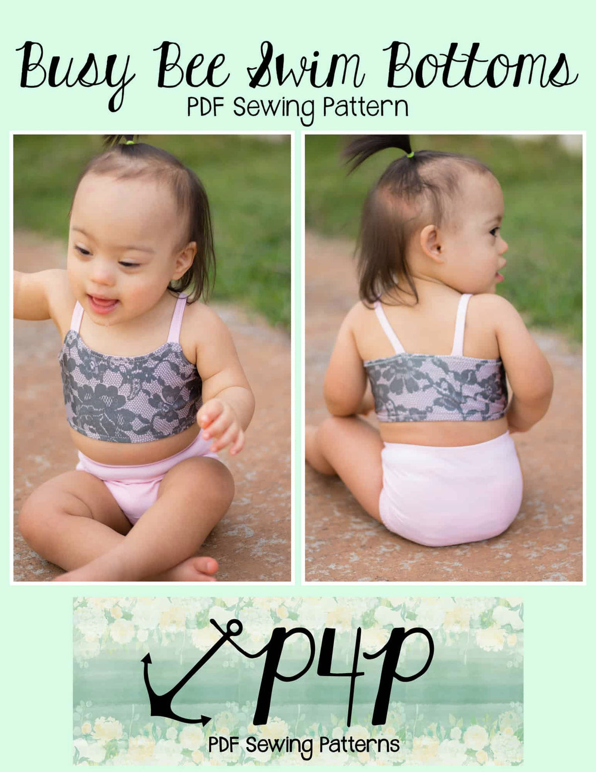 Busy Bee Swim Bottoms- Youth