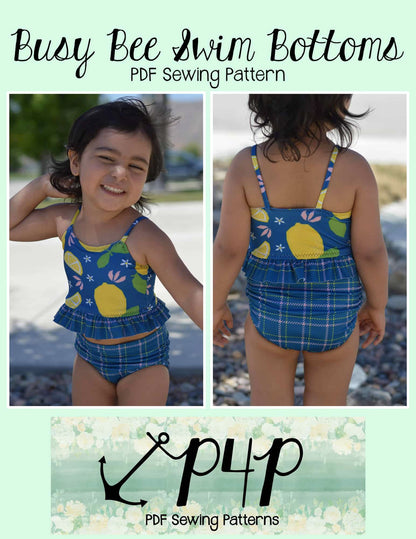 Busy Bee Swim Bottoms- Youth