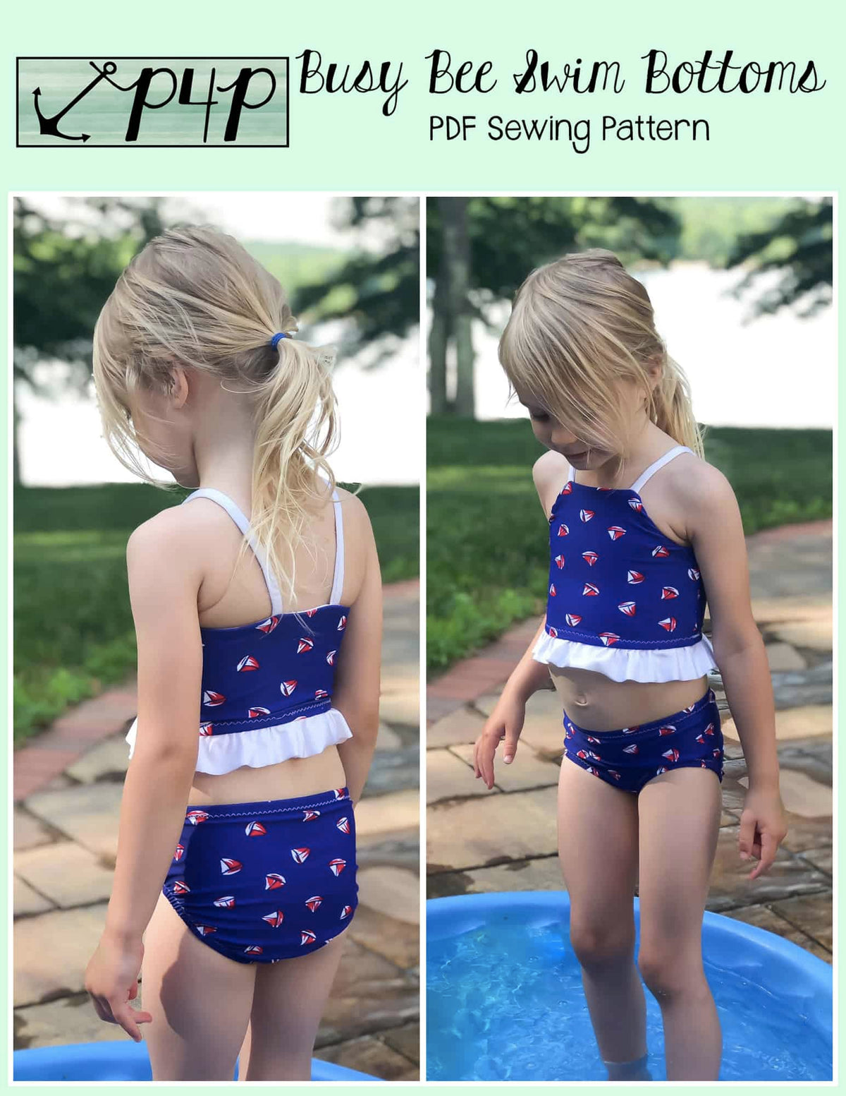 Busy Bee Swim Bottoms- Youth