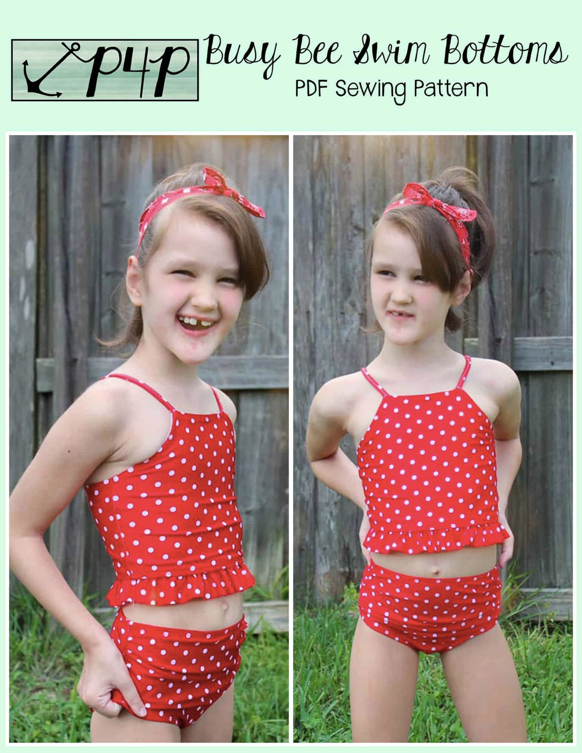 Busy Bee Swim Bottoms- Youth