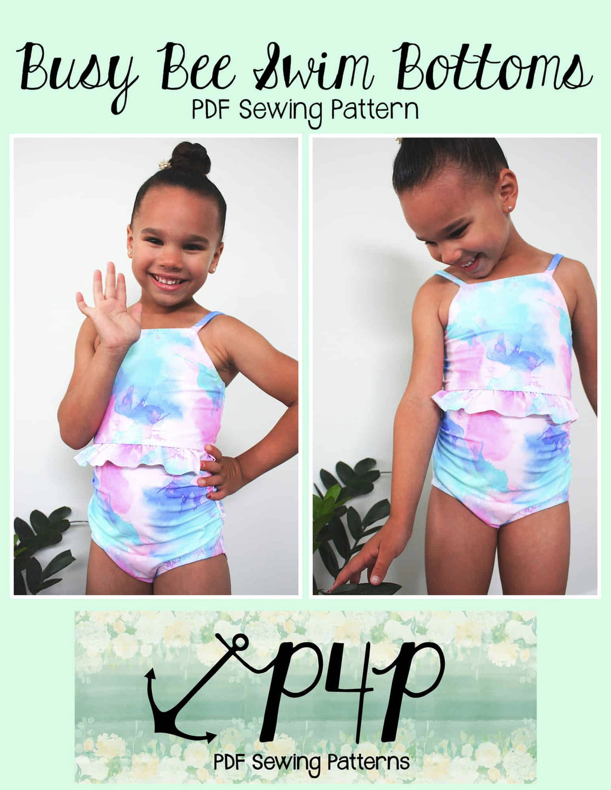 Busy Bee Swim Bottoms- Youth