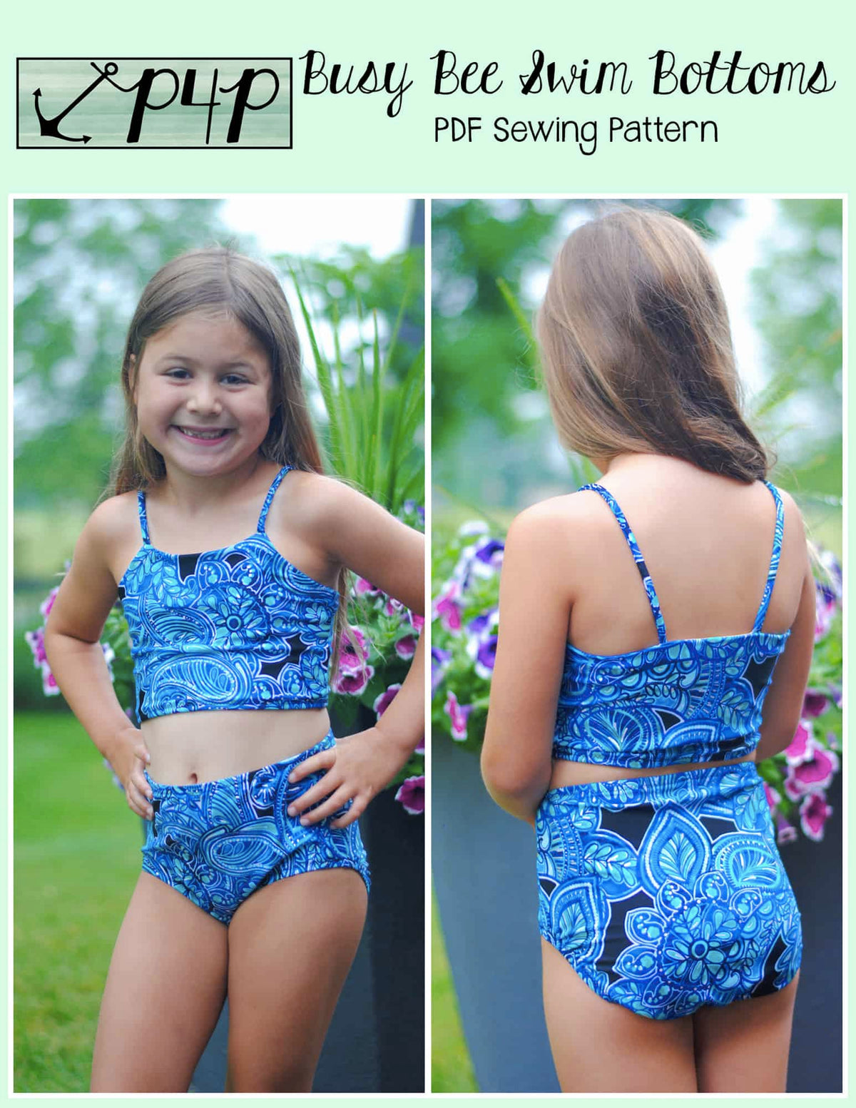 Busy Bee Swim Bottoms- Youth
