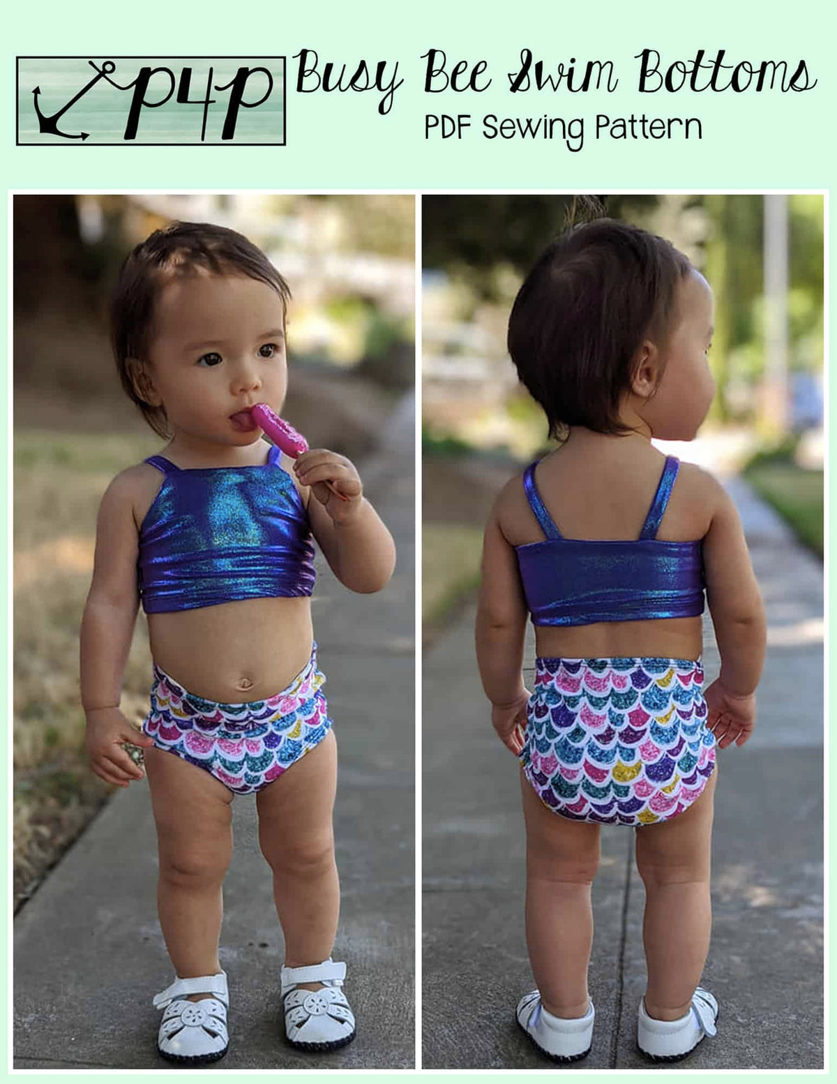 Busy Bee Swim Bottoms- Youth