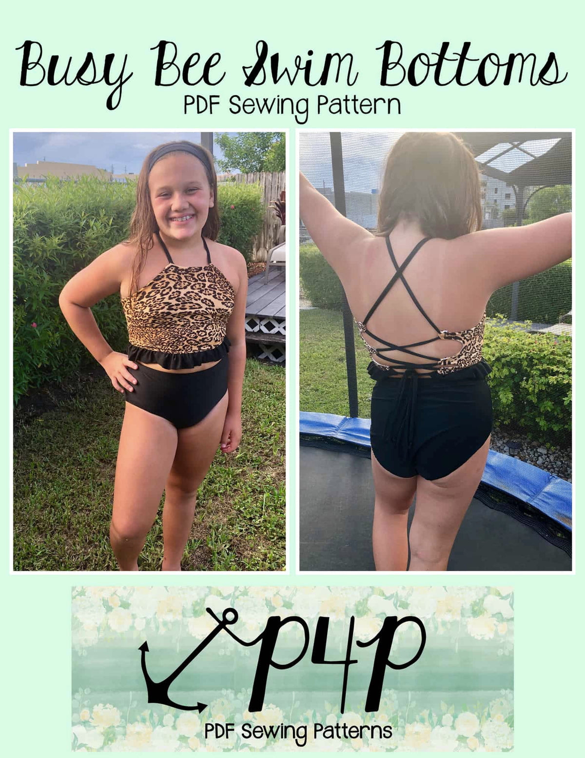Busy Bee Swim Bottoms- Youth