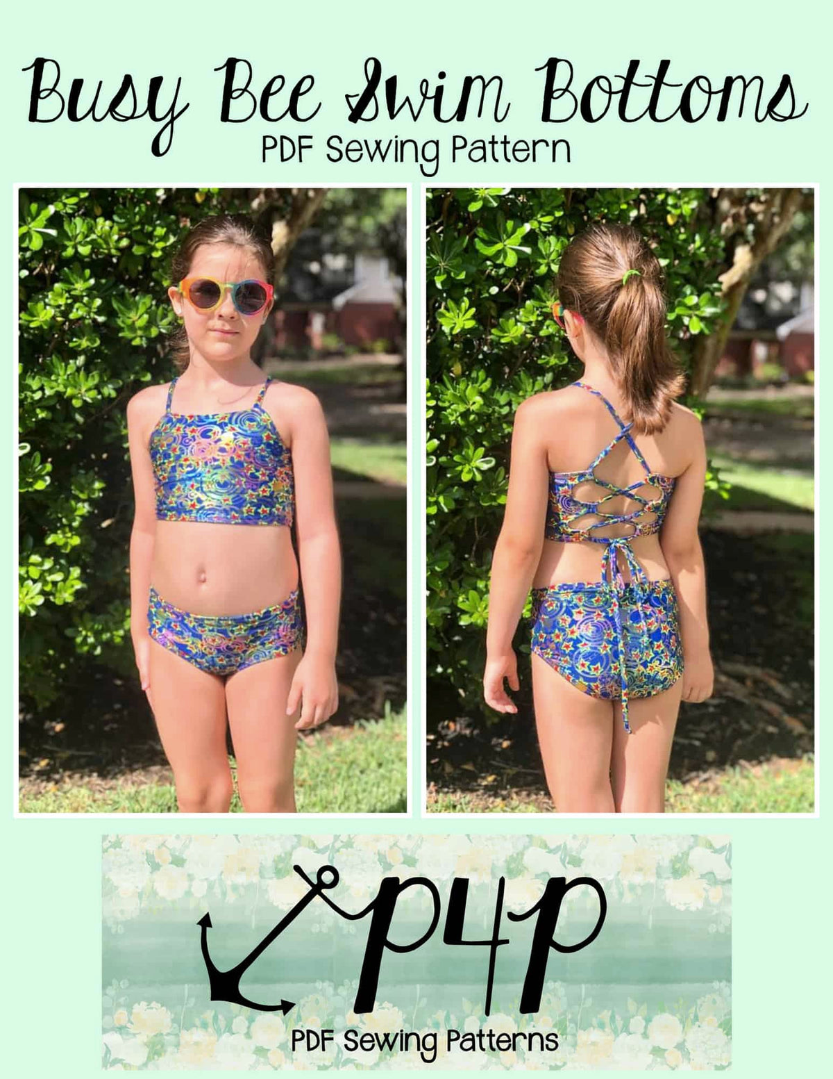 Busy Bee Swim Bottoms- Youth