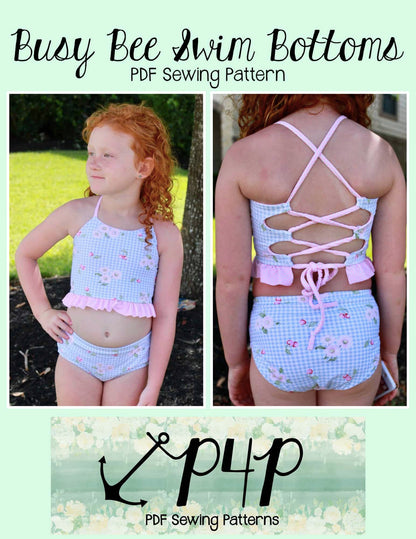 Busy Bee Swim Bottoms- Youth