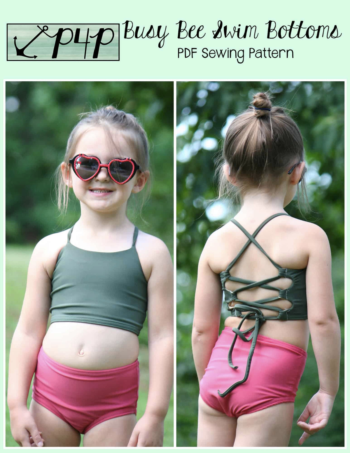 Busy Bee Swim Bottoms- Youth