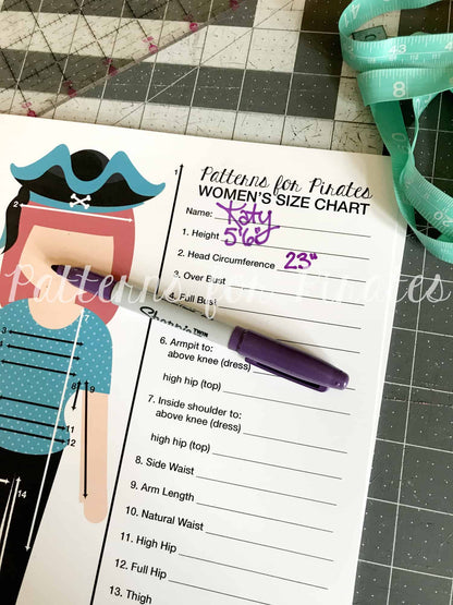 Free Printable Measurement Charts
