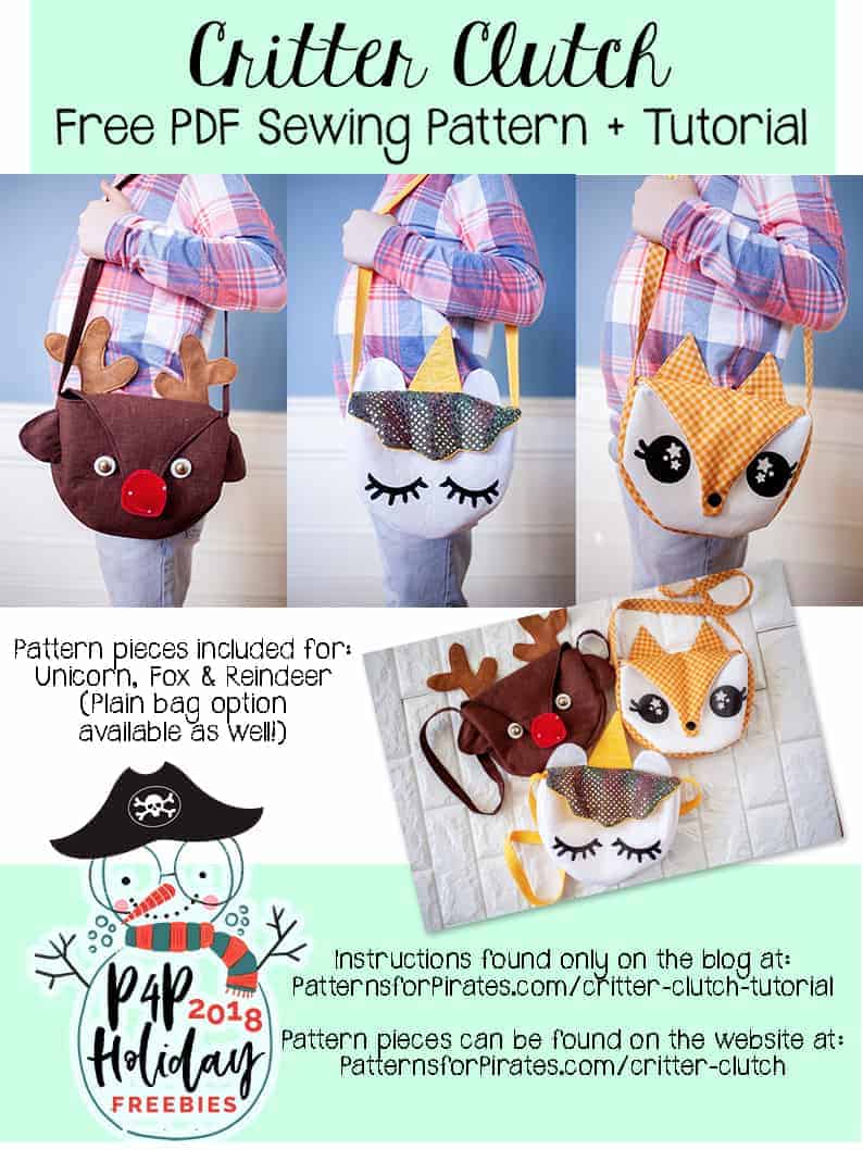 Free Critter Clutch Purse Pattern