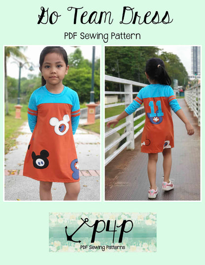 Go Team Dress- Youth