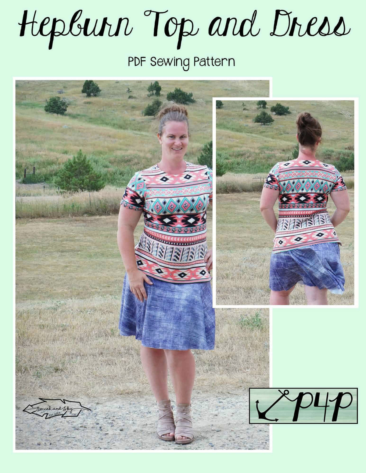 Hepburn top and dress