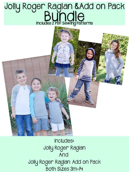 Jolly Roger Raglan Add on Pack and Jolly Roger Raglan Bundle