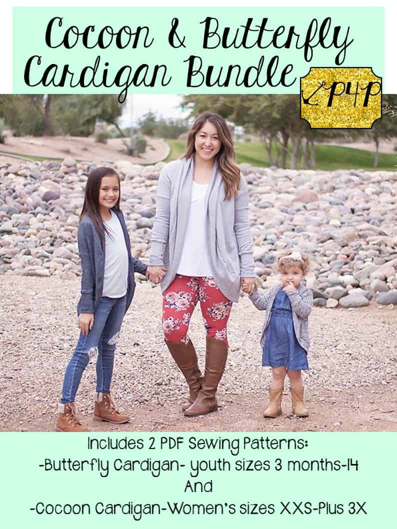 Cocoon and Butterfly Cardigan Bundle
