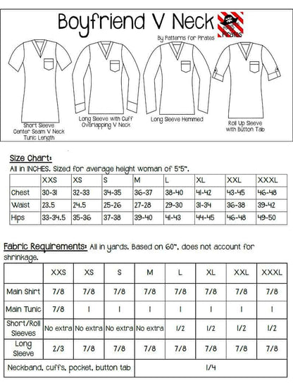 Boyfriend V-Neck