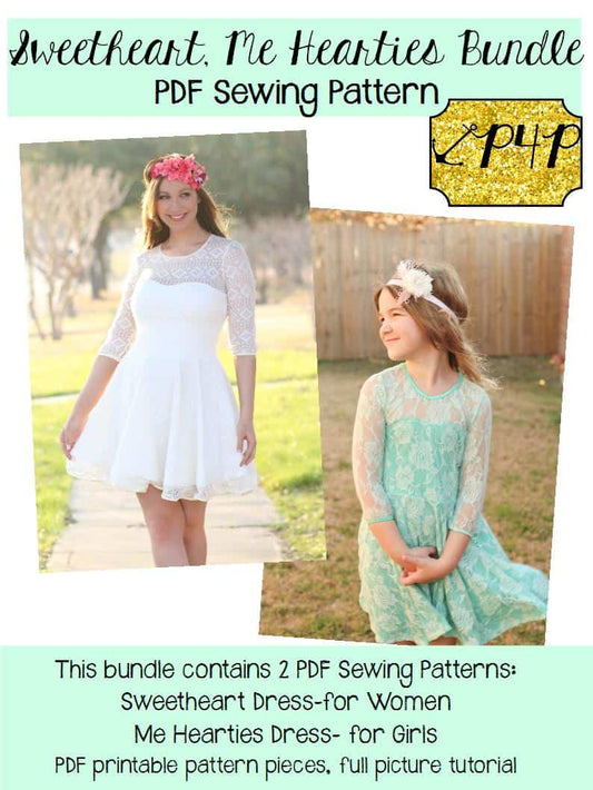 Sweetheart and Me Hearties Dress Bundle