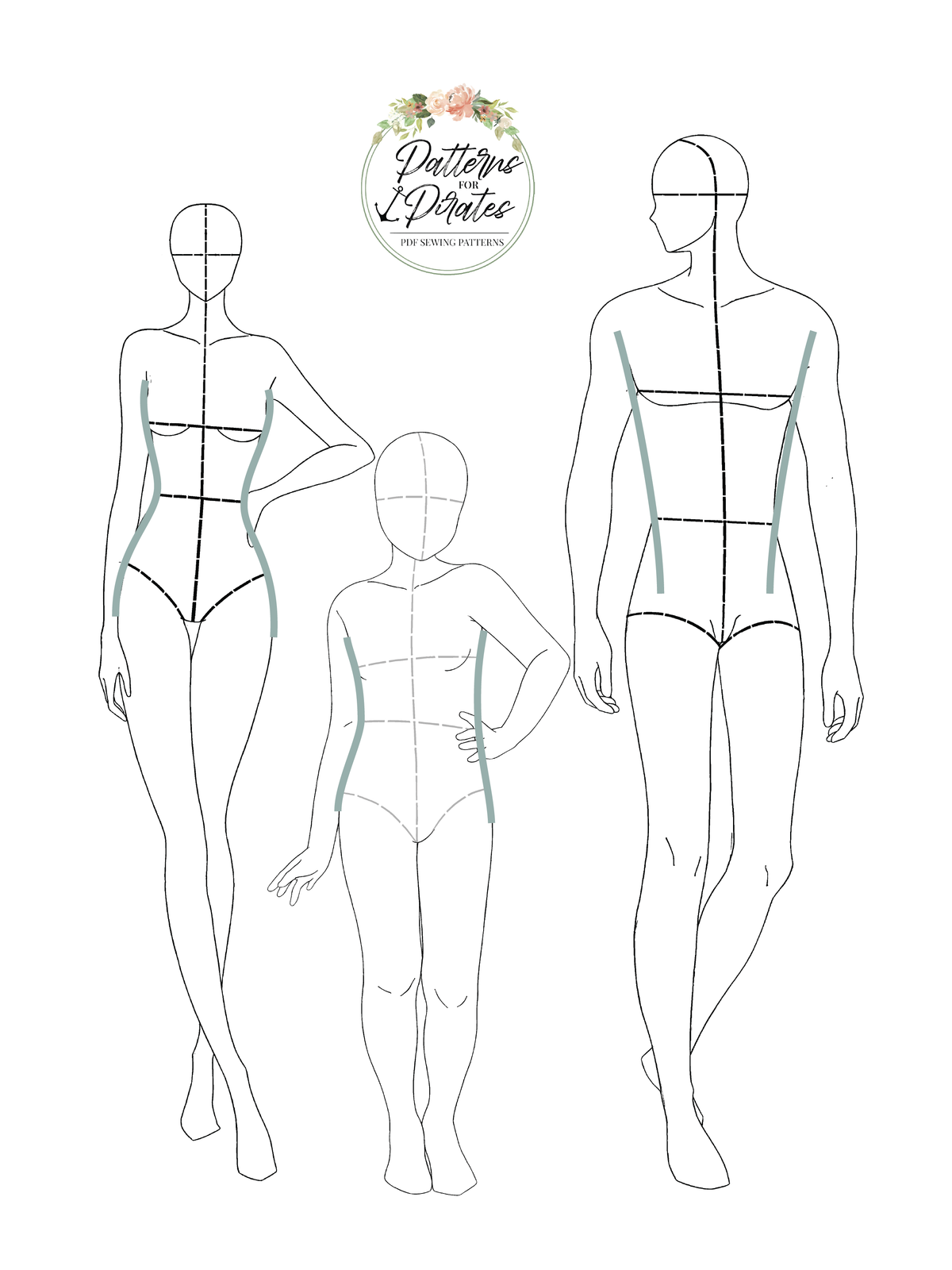 Matching Sets sewing pattern bundles