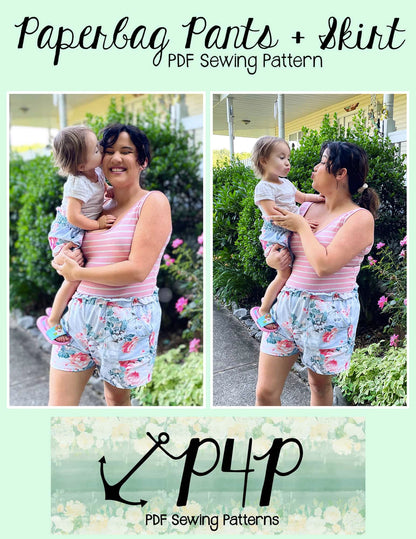 Paperbag Pants & Skirt- Bundle