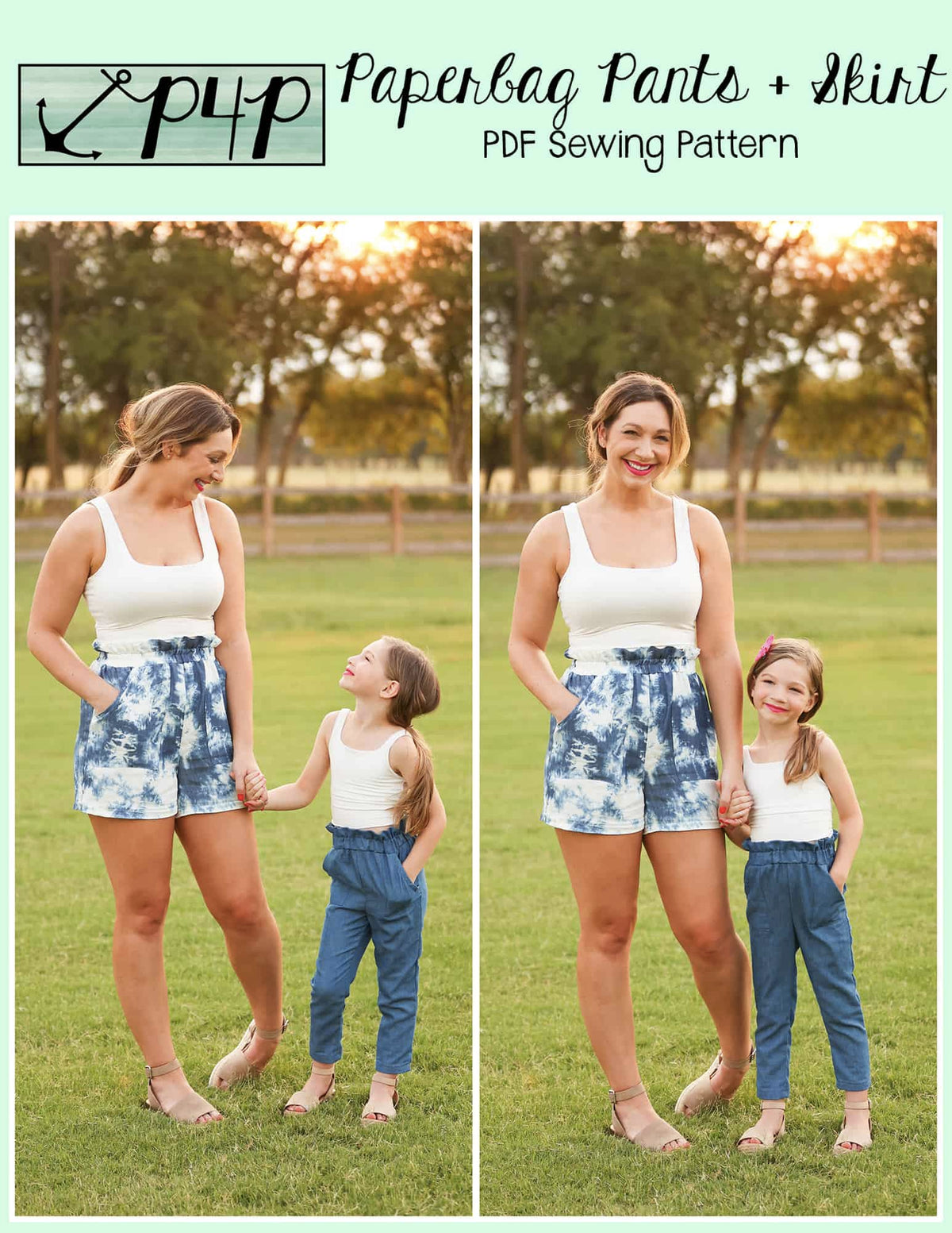 Paperbag Pants & Skirt- Bundle