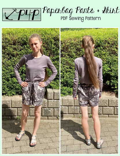 Paperbag Pants & Skirt- Youth