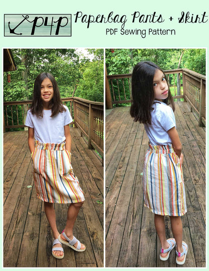 Paperbag Pants & Skirt- Youth