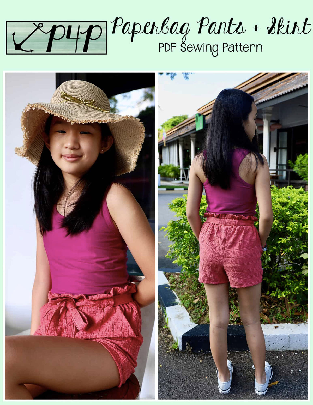 Paperbag Pants & Skirt- Youth