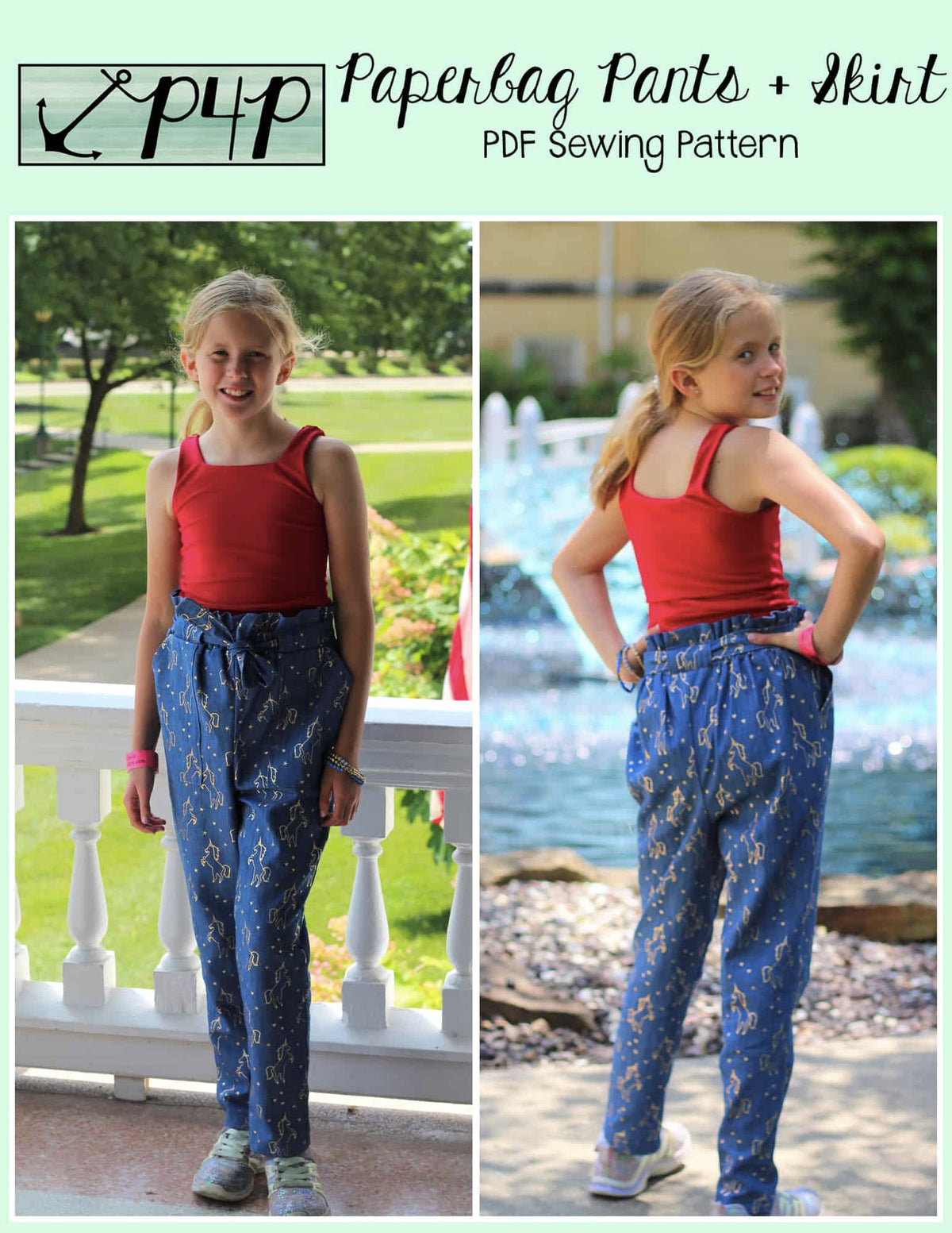 Paperbag Pants & Skirt- Youth