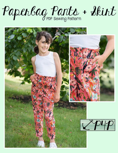 Paperbag Pants & Skirt- Youth