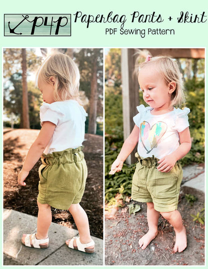 Paperbag Pants & Skirt- Youth