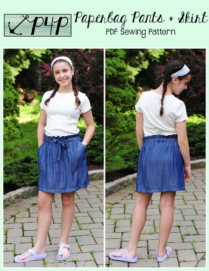 Paperbag Pants & Skirt- Youth