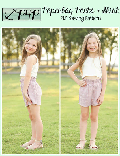 Paperbag Pants & Skirt- Youth