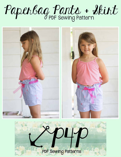 Paperbag Pants & Skirt- Youth
