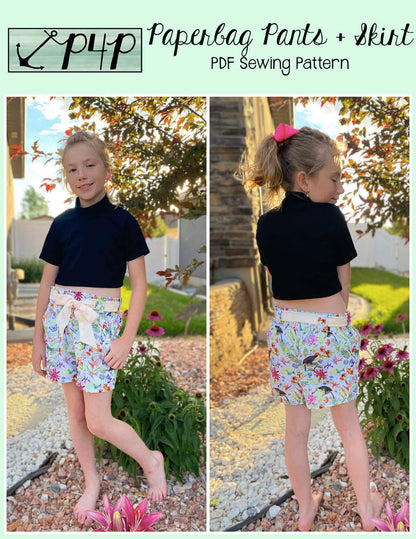 Paperbag Pants & Skirt- Youth